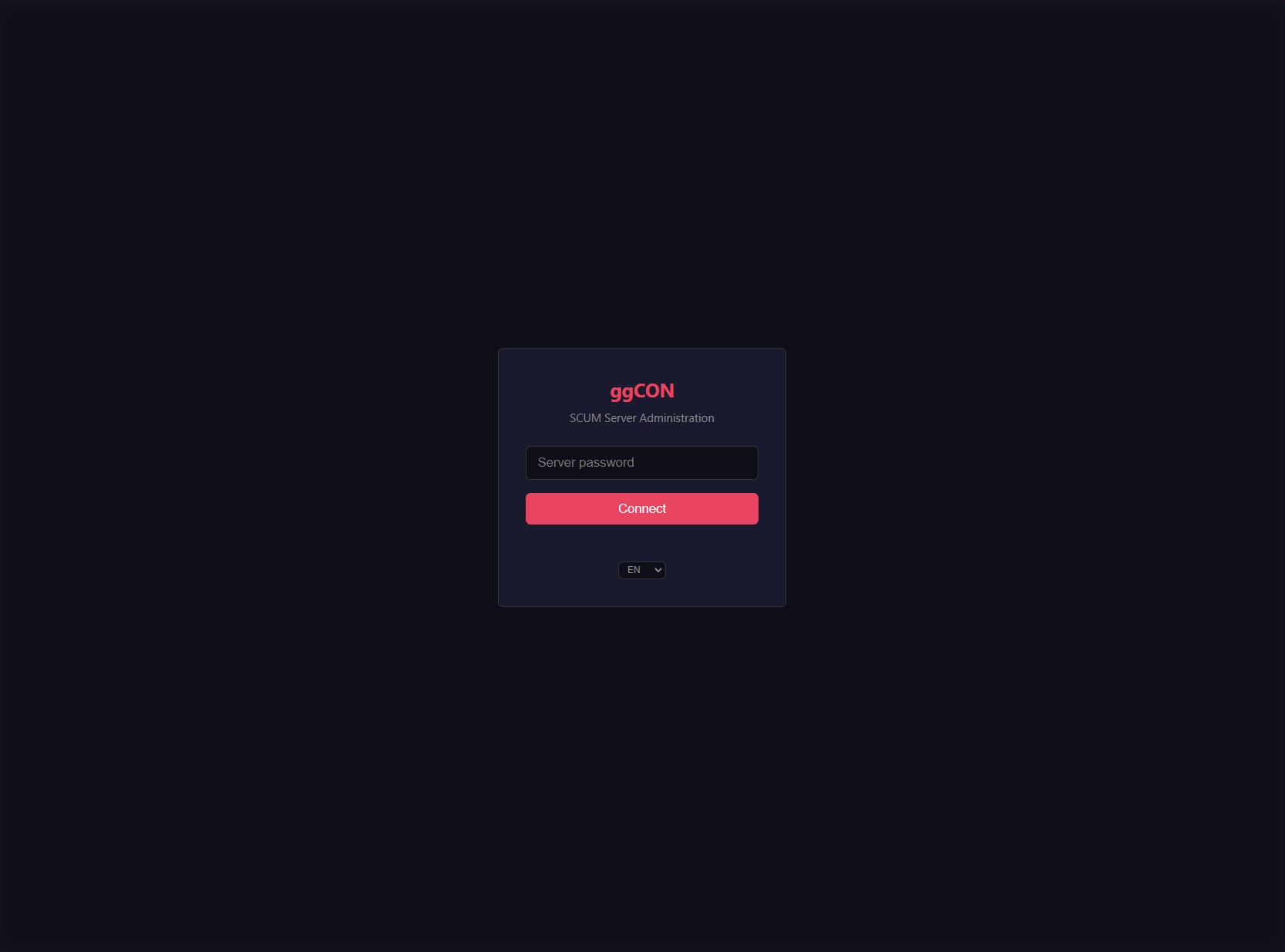 Login Screen